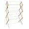 Household Essentials Large Bamboo Folding Clothes Drying Rack